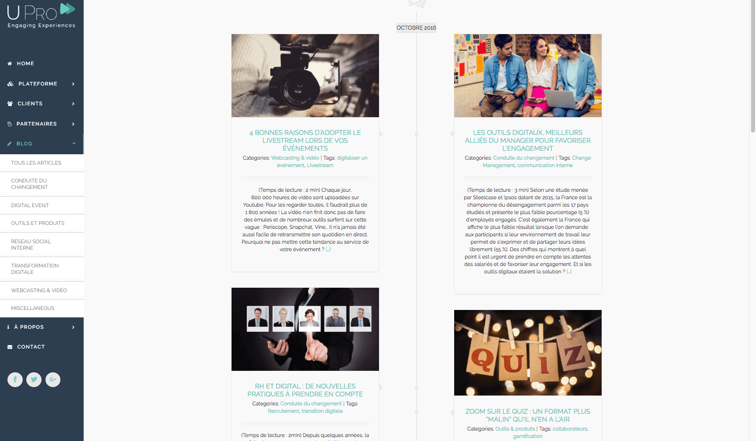 blog u-pro