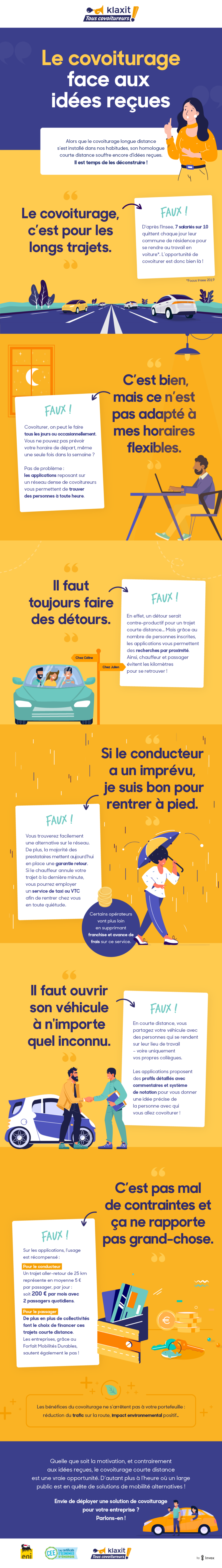 Infographie Klaxit