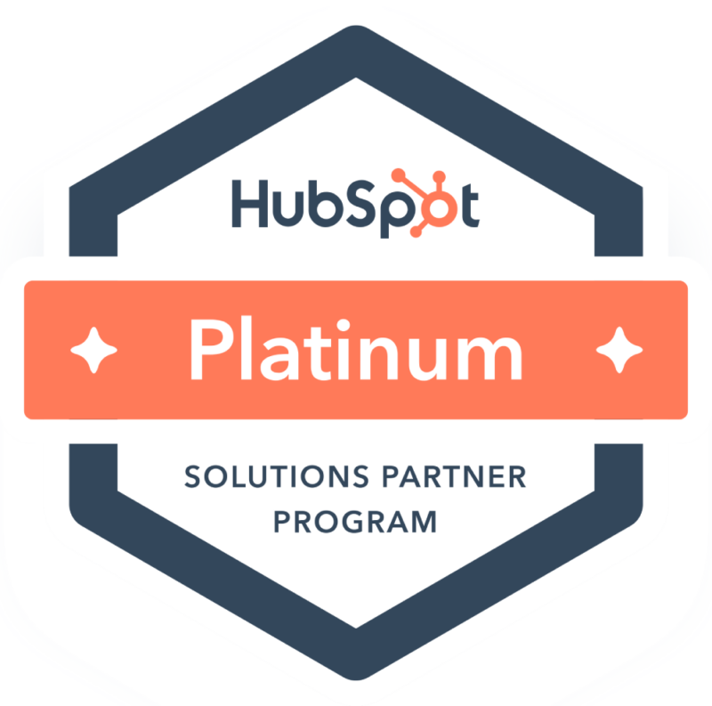 hubspot platinum partner logo