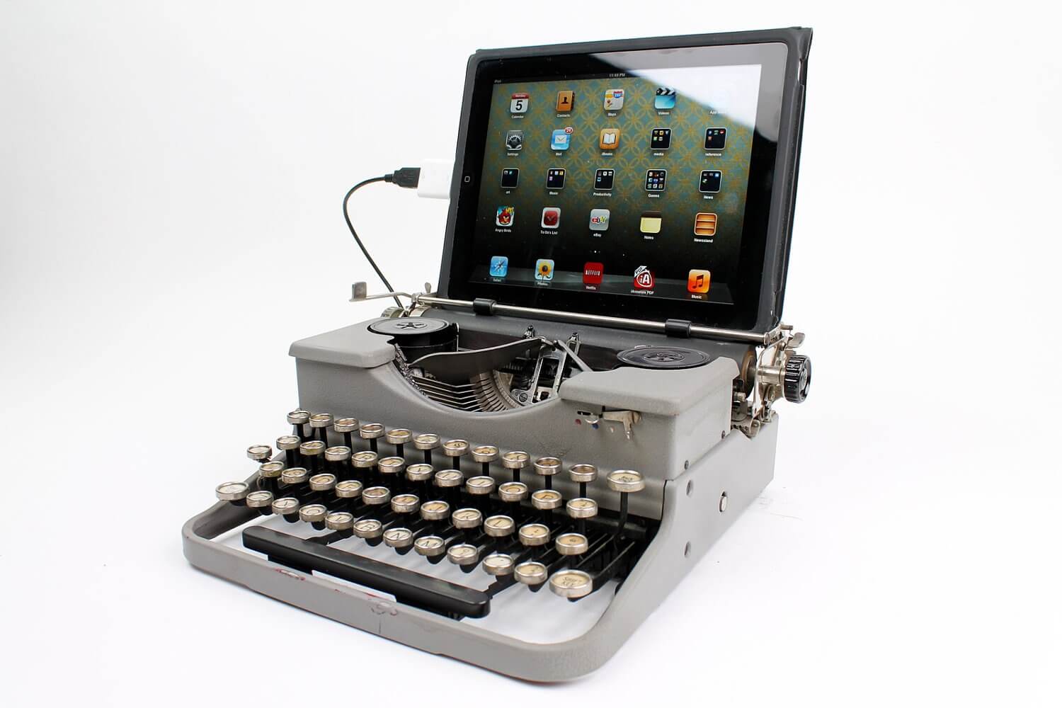 Machine à écrire iPad