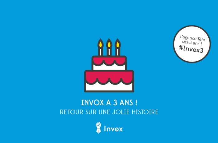 L'agence fête ses 3 ans ! #Invox3