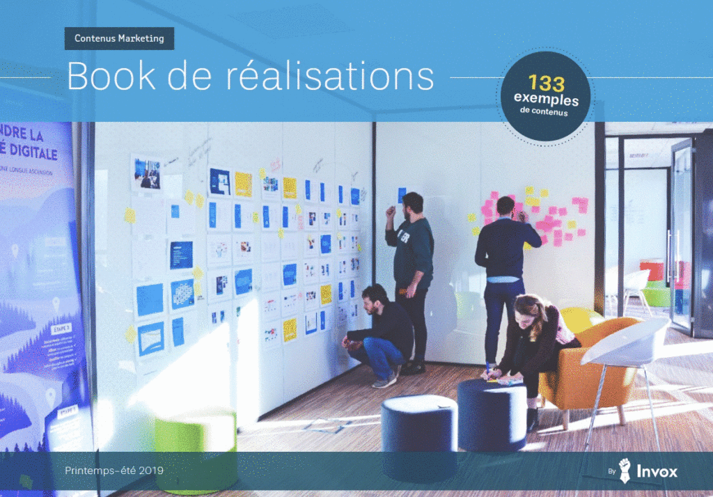 Découvrez le Book de réalisations Invox et plus de 100 exemples de contenus B2B !