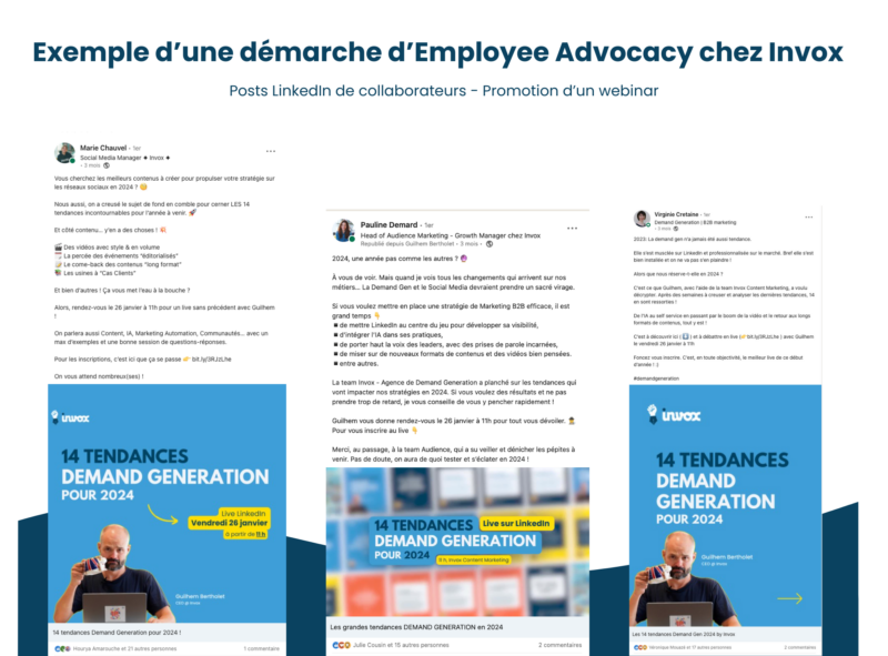 exemple employee advocacy