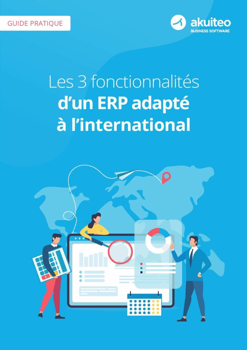 Akuiteo fonctionnalités ERP international