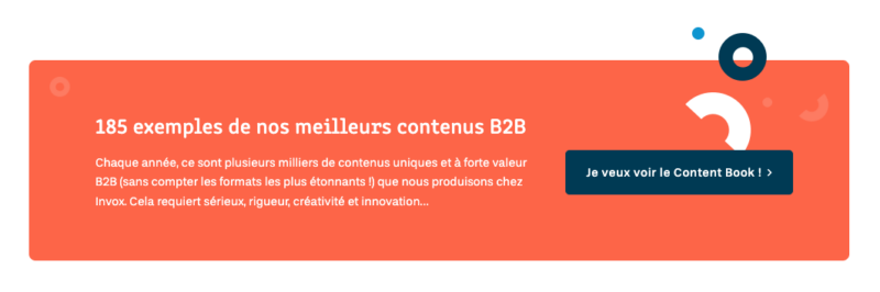 Encart CTA page du site