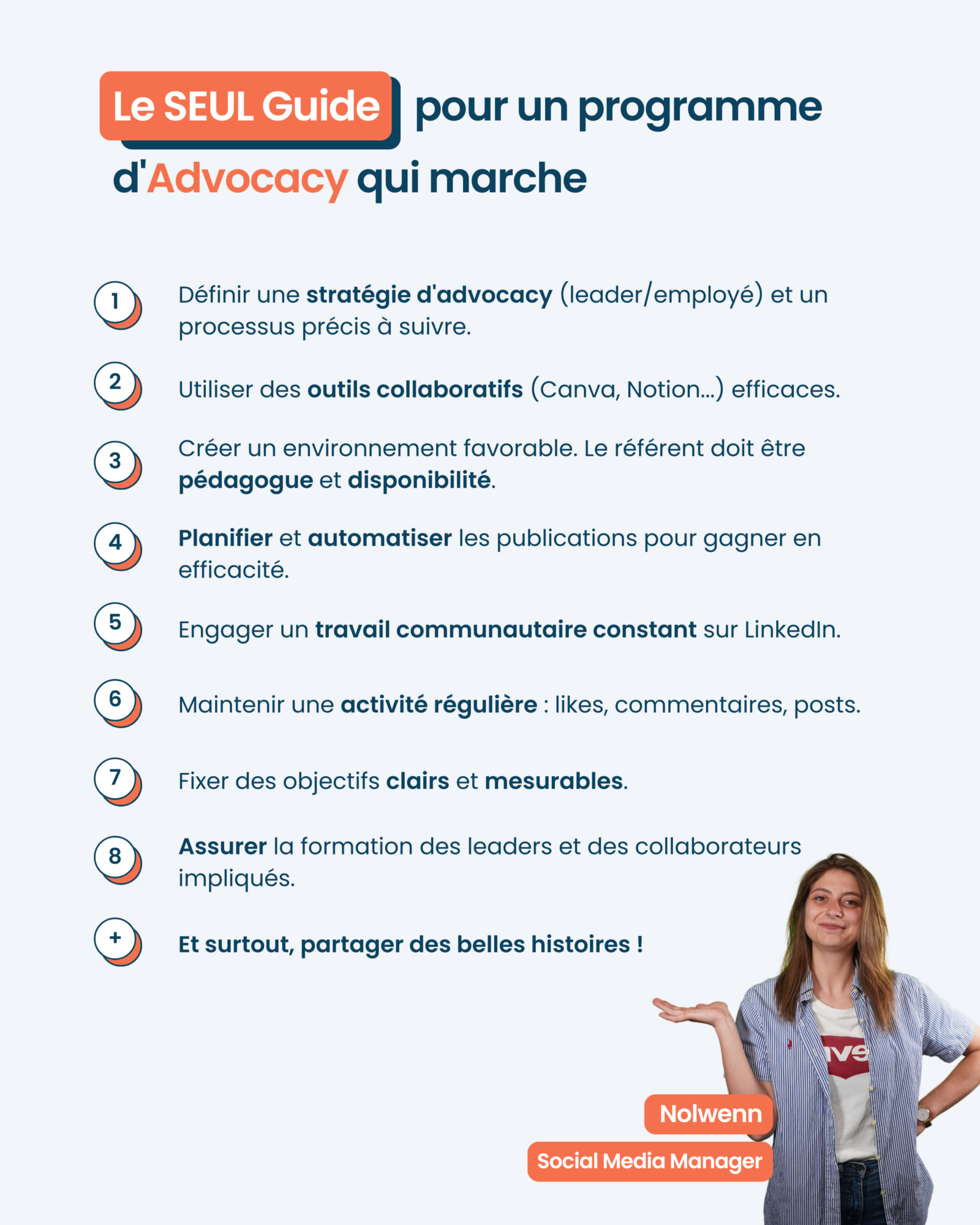 Le seul guide pour un programme d'Advocacy qui marche